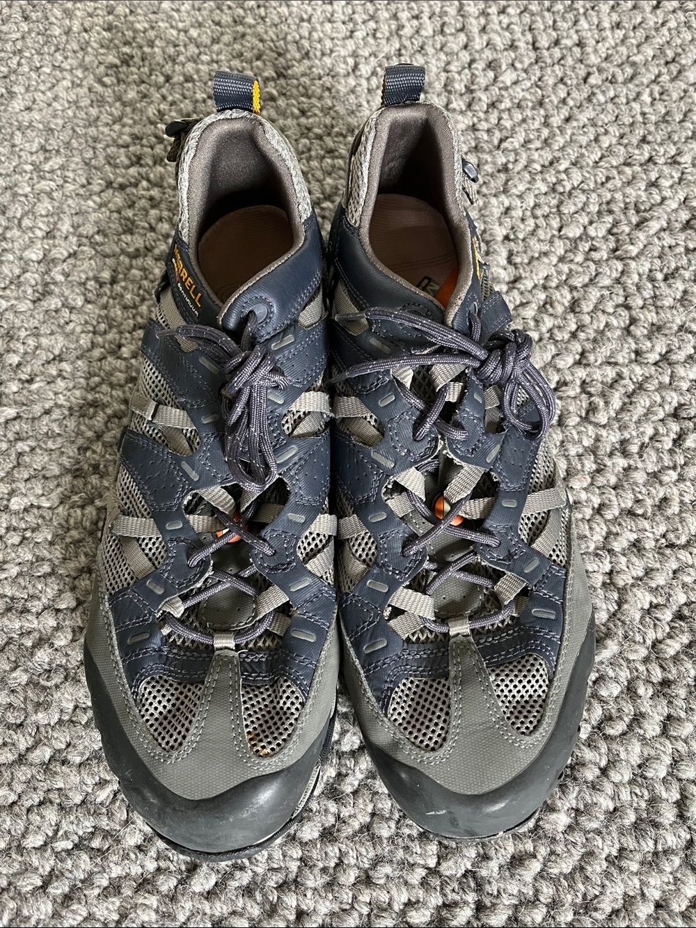 Men’s Merrill Continuum Waterpro Ultra Sport Hiking Shoe size 10